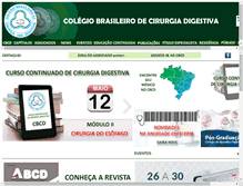 Tablet Screenshot of cbcd.org.br